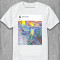  Tricou pentru bărbați Edvard Munch Creek. APU și strigătul nebunilor. Photo 1