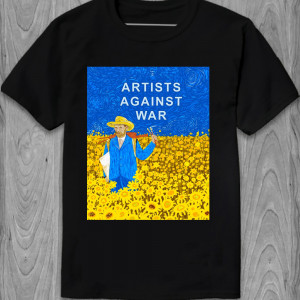 Tricou Artiști împotriva războiului