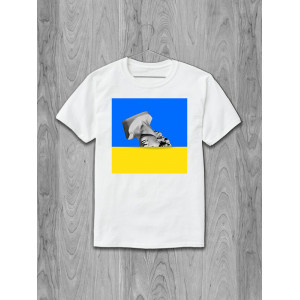  Tricou Apollo și steagul Ucrainei. Photo 2