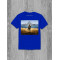  Tricou bărbătesc Machetă a timbrului poștal „Nava rusă, la dracu’. Photo 2