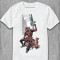  Tricou pentru bărbați Deadpool și câinele. Photo 1