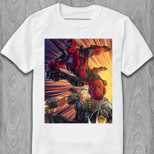  Tricou pentru bărbați Deadpool. Lovit.