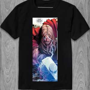  Tricou pentru bărbați Thor. Fater, dă-mi o furtună care să sfâșie cerul