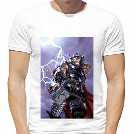  Tricou pentru bărbați Thor. Fulger