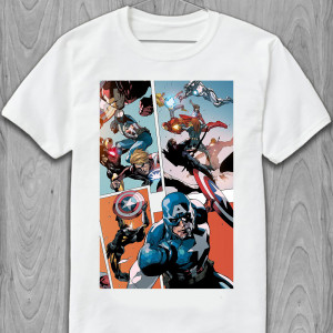  Tricou bărbați Captain America