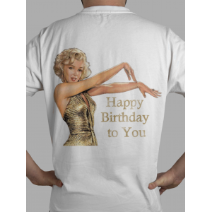  Tricou La mulți ani ție - Marilyn Monroe
