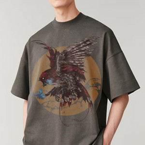  Tricou pasăre de pradă