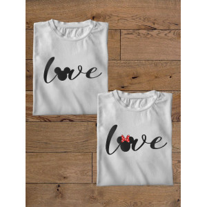  Tricou cuplu Dragoste