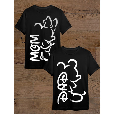  Tricou cuplu Mama - Tata
