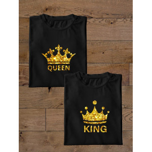  Tricou cuplu Regina - Rege
