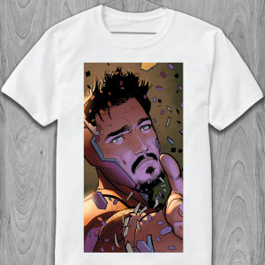  Tricou bărbați Comic „Iron Man”