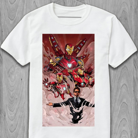  Tricou bărbați Comic „Iron Man”