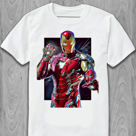  Tricou bărbați Comic „Iron Man”