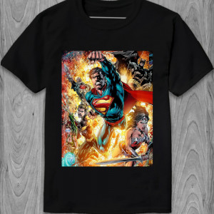  Tricou bărbați Liga Justiției