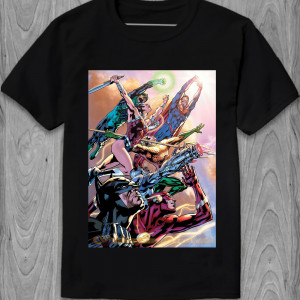  Tricou bărbați Liga Justiției