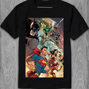  Tricou pentru bărbați din Liga Justiției