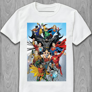  Tricou pentru bărbați din Liga Justiției