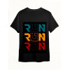  Tricou bărbați Run Run Run