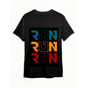 Tricou bărbați Run Run Run
