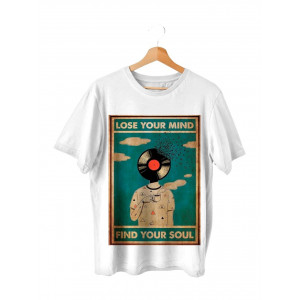  Tricou bărbați Pierde-ți mintea, găsește-ți sufletul