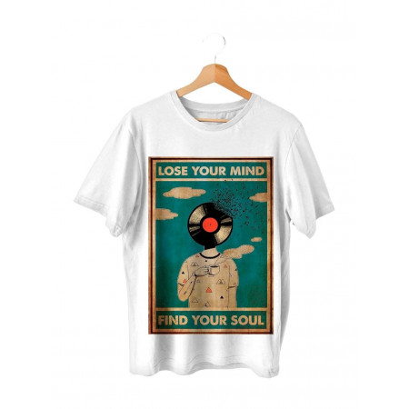  Tricou bărbați Pierde-ți mintea, găsește-ți sufletul