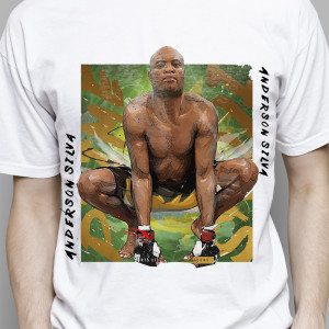  Tricou pentru bărbați Anderson Silva
