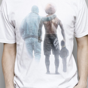  Tricou pentru bărbați Box. A sustine