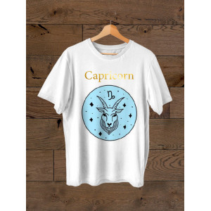  Tricou Capricorn și cer înstelat