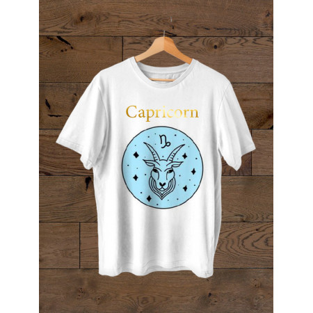  Tricou Capricorn și cer înstelat