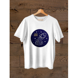  Tricou Vărsător - Constelație și cer înstelat