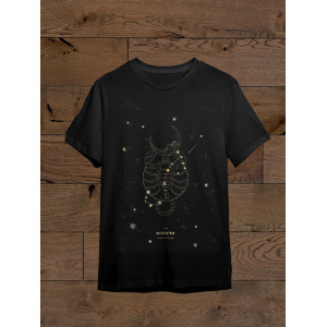  Tricou Scorpion - Constelație, lună și cer înstelat