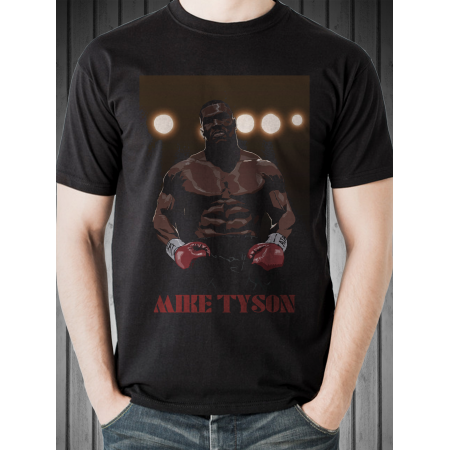  Tricou pentru bărbați Mike Tyson