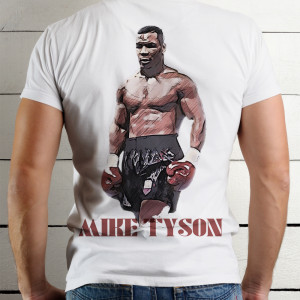  Tricou pentru bărbați Mike Tyson