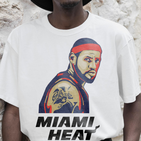  Tricou pentru bărbați Miami Heat