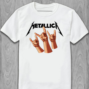  Tricou cu logo Metallica