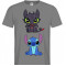  Tricou Toothless and Stitch. Photo 1