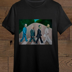 Tricou Scriitorii ucraineni merg pe Abbey Road
