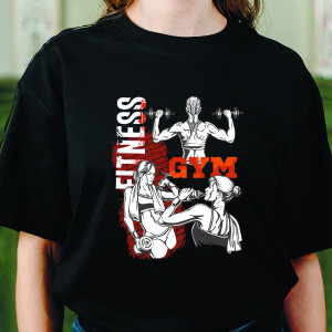  Tricou Fitness Gym