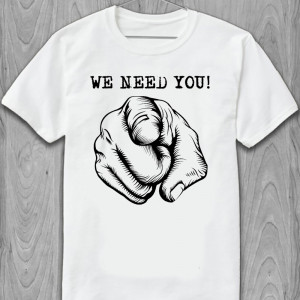 Tricou Avem nevoie de tine!