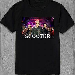 Tricou cu scuter