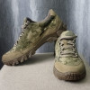 Adidași pentru bărbați din nubuc impermeabili în culori militare de înaltă calitate
