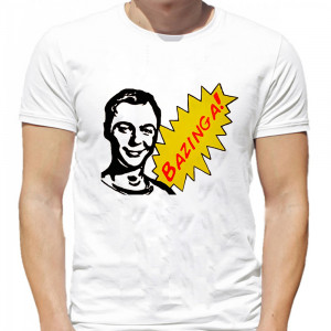 Tricou Sheldon Cooper The Big Bang Theory Bazinga!