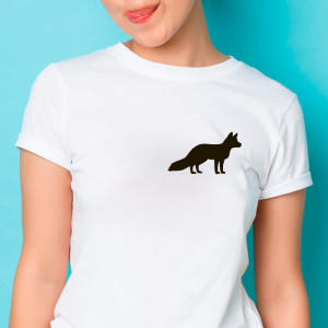 Tricou cu vulpe