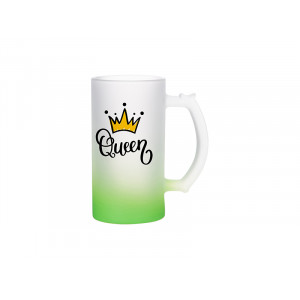  Cana de sticlă (sticlă) cu fund colorat pentru designul tău