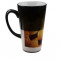 Cana (cană) magică "Chameleon" Latte mare cu imprimeul tău. Photo 1