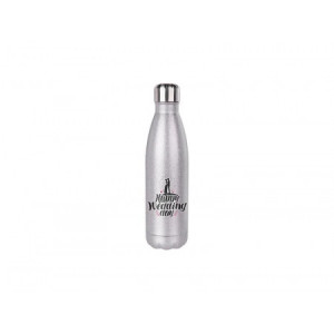 Sticla termica metalica cu imprimeu (otel 304) (500 ml)