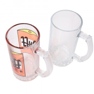Cană de bere din sticlă cu imprimeul tău. Photo 2