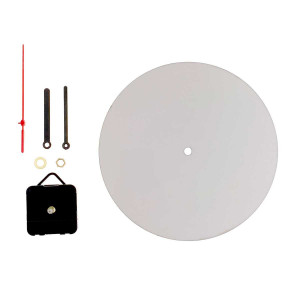 Ceas pentru sublimare lemn perete rotund 203 mm 6 mm. Photo 3