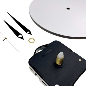 Ceas pentru sublimare lemn perete rotund 180 mm 5 mm. Photo 3