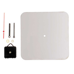 Ceas pentru sublimare lemn perete pătrat 228*228*6 mm. Photo 2